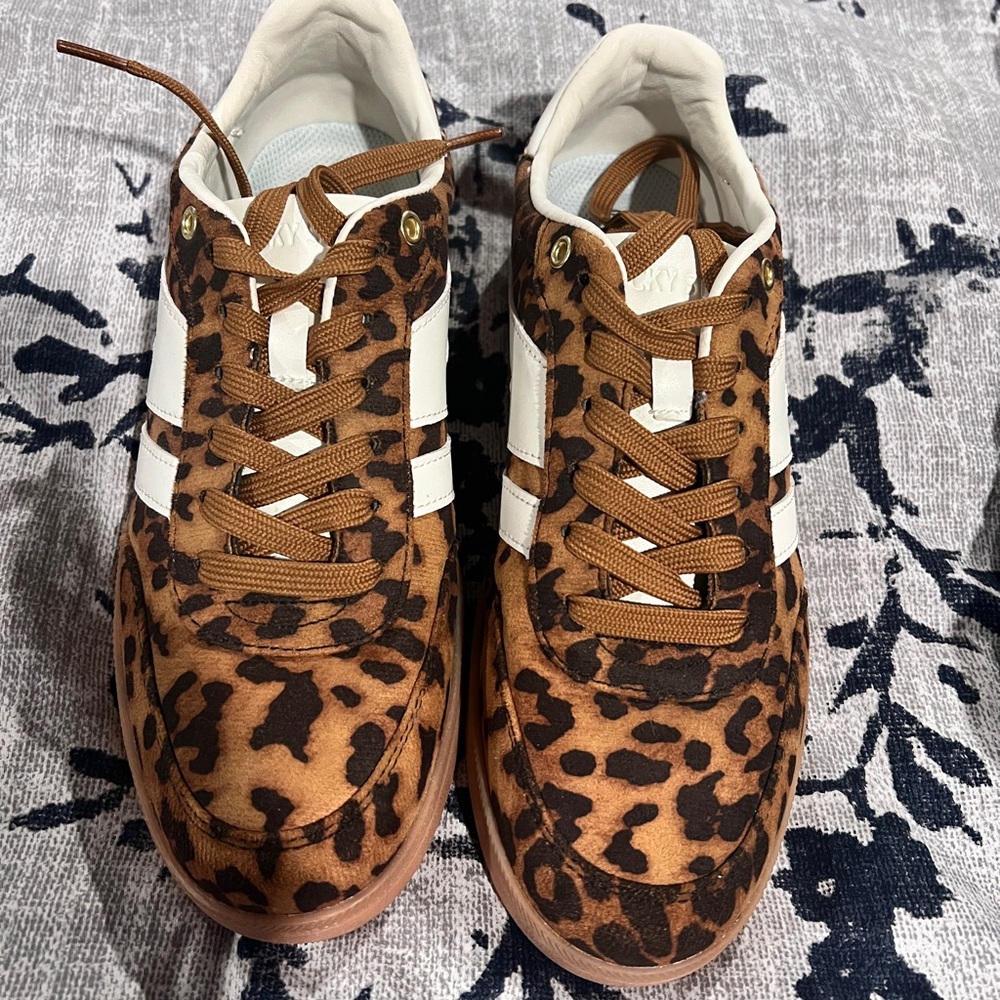 Leopard Print Women's Sneakers